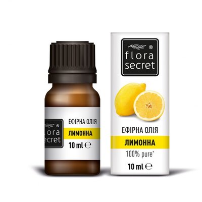 Олія ефірна лимонна 25 мл Flora Secret 3229 фото