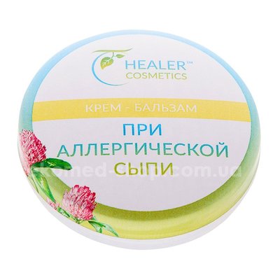 Крем-бальзам при алергічних висипах 10 г Healer Cosmetics 11057 фото